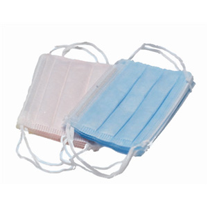 Maszk gumi füllel - Világos kék